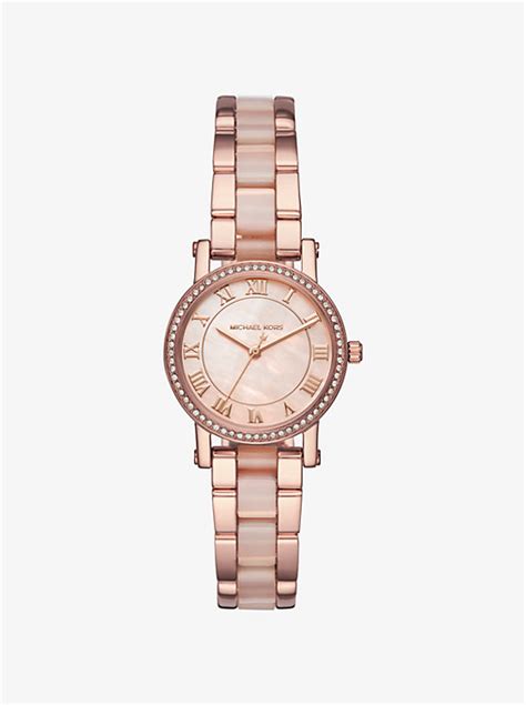 michael kors petite norie|Michael Kors Petite Norie Women's Watch, Stainless Steel Watch .